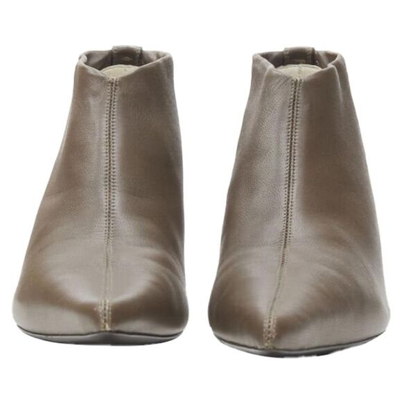 Pre Loved The Row Vintage Leather Pointed Toe Ankle Boots Women grey | grey - Picture 3 of 6